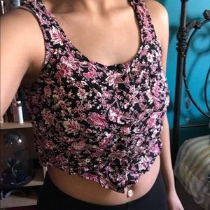 Flowery Crop Top!